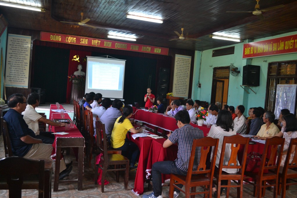 Learning, sharing at Dai Lanh commune